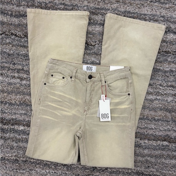 BDG Mid Rise Flare Corduroy Jeans Sz 27Wx32L NWT | Urban Outfitters Flare Jeans- - Picture 3 of 14